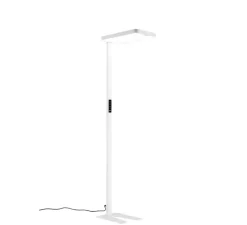 Lampadaire*Nedgis Lampadaire, Stewart, , LED, dim, 5000K, 5756 + 5635 lm, L60cm, H199,5cm - blanc