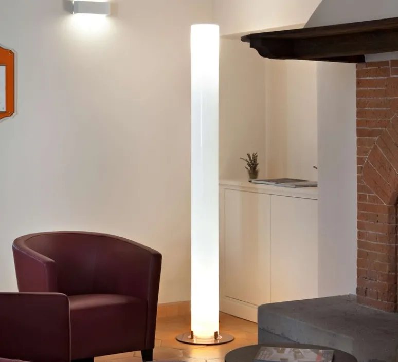 Lampadaire*Flos Lampadaire, Stylos, , Ø35,5cm, H200cm - argent