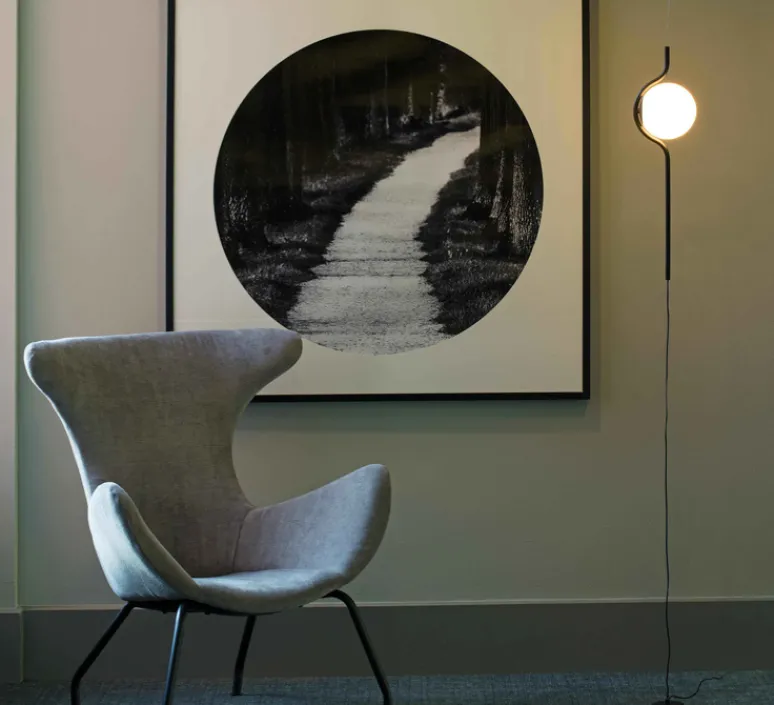 Suspension*Faro Lampadaire, suspension, LE VITA, , LED, 2700K, 570lm, L25cm, H118cm - noir