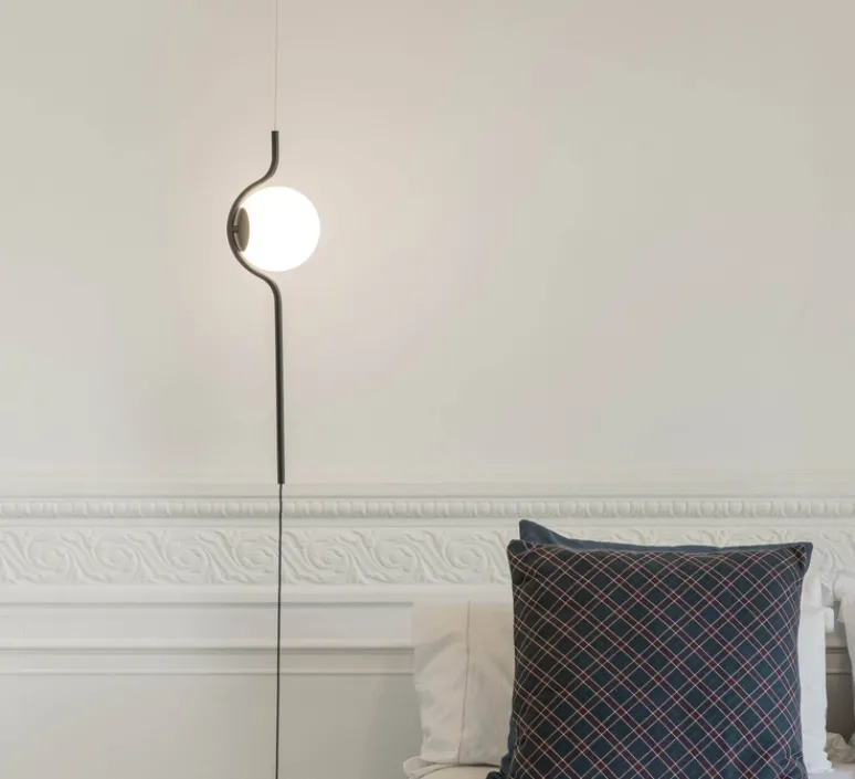 Suspension*Faro Lampadaire, suspension, LE VITA, , LED, 2700K, 570lm, L25cm, H118cm - noir