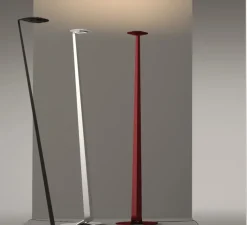 Lampadaire*Lumen Center Italia Lampadaire, Swan, , LED, 2700K, 3300 lm, L30cm, H200cm - rouge