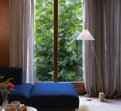 Lampadaire*Atelier Robotiq Lampadaire, Sway, , L35cm, H195cm - beige dune