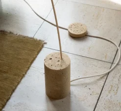 Lampadaire*Atelier Robotiq Lampadaire, Sway, , L35cm, H195cm - beige dune