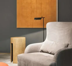 Lampadaire*Flos Lampadaire, Tab, , LED, 2700K, 347lm, Ø24cm, H110cm - noir