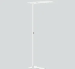 Lampadaire*XAL Lampadaire, Task sensor direct/indirect, , LED, dim, 3000K, 9730 lm, L32cm, H192cm - blanc