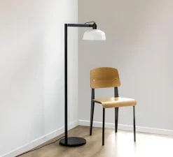 Lampadaire*Faro Lampadaire, Tatawin, , Ø30cm, H148cm - blanc