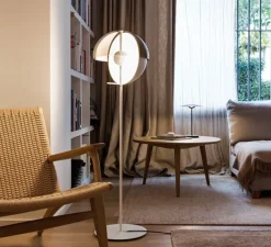 Lampadaire*Marset Lampadaire, Theia P, , LED, Ø32cm, H116,4cm - blanc