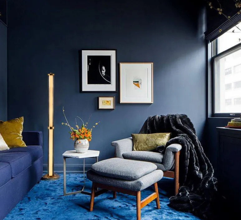 Lampadaire*Elements lighting Lampadaire, Tiffany, , LED, dim, 2700K, 2475 lm, Ø25cm, H149,2cm - graphite