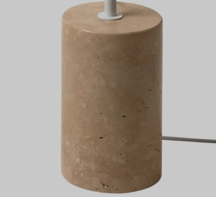 Lampadaire, Tivoli, blanc, L42cm, H163cm - It's about Romi