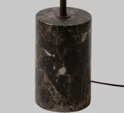 Lampadaire, Tivoli, marron, L42cm, H163cm - It's about Romi