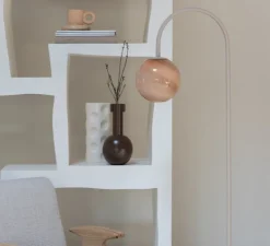 Lampadaire, Tivoli, sable, L42cm, H163cm - It's about Romi