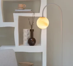 Lampadaire, Tivoli, sable, L42cm, H163cm - It's about Romi