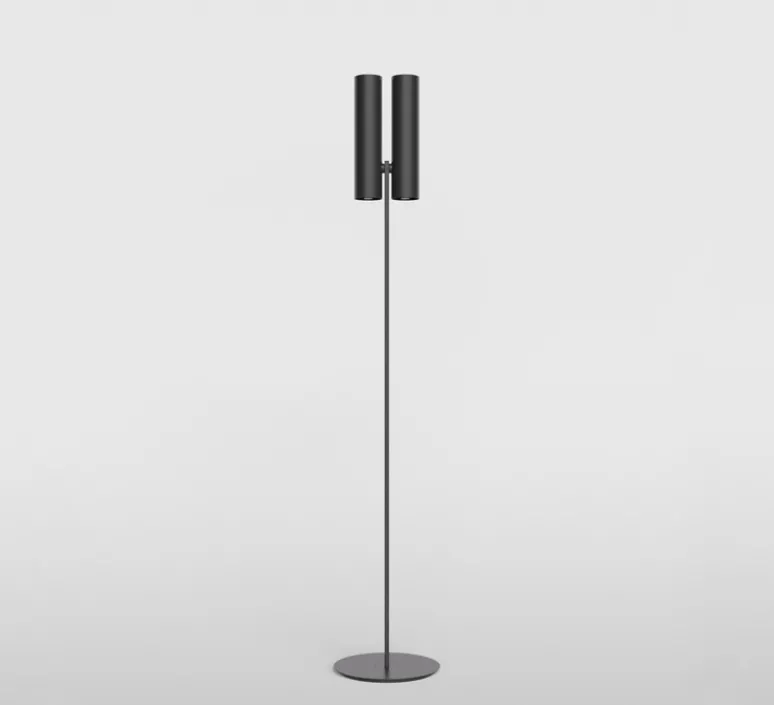 Lampadaire*Rotaliana Lampadaire, Tobu, , LED, dim, 2700K, 7100 lm, Ø35cm, H195cm - noir