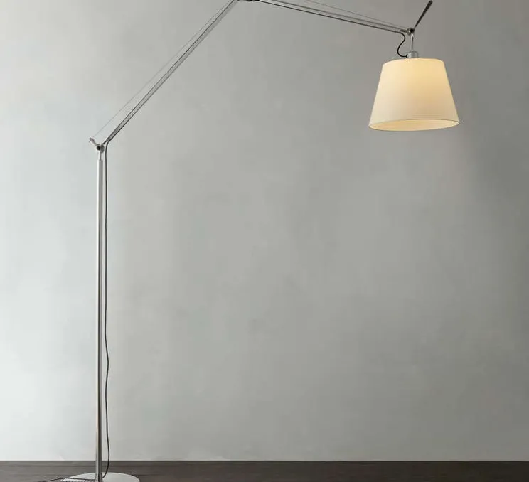 Lampadaire, Tolomeo Mega Terra, aluminium, Ø42cm, H238cm, avec interrupteur - Artemide