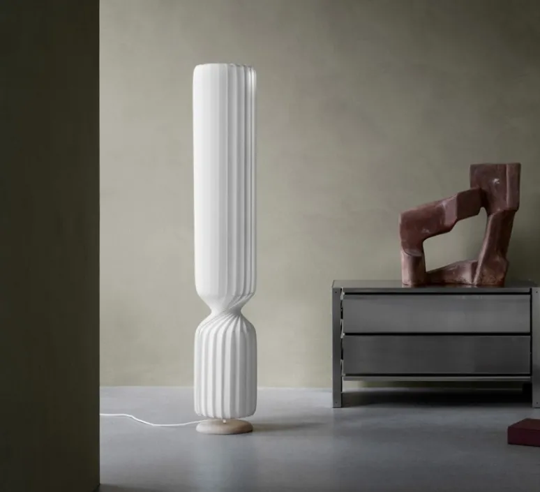 Lampadaire*Tom Rossau Lampadaire, TR41, , Ø25cm, H147cm - blanc