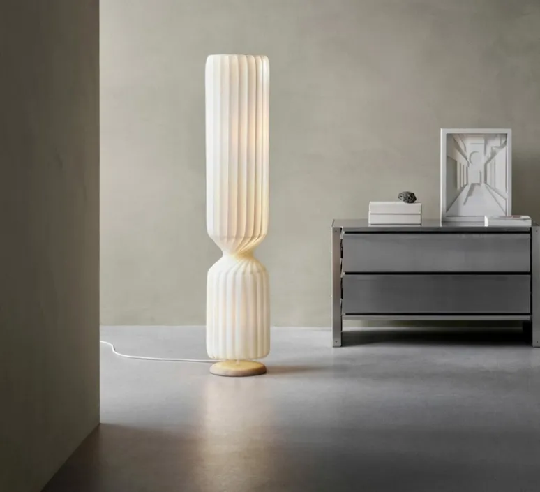 Lampadaire*Tom Rossau Lampadaire, TR41, , Ø25cm, H127cm - blanc