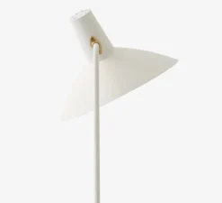 Lampadaire*Andtradition Lampadaire, Tripod HM8, blanc mat, L47cm, H134cm - blanc mat, laiton