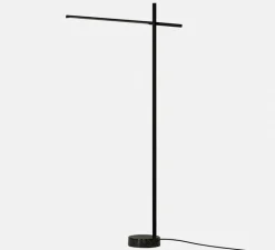 Lampadaire*LEDS C4 Lampadaire, Tubs, , LED, dim, 3000K, 504 lm, L63,5cm, H122cm - noir