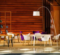 Lampadaire*Foscarini Lampadaire, Twiggy, , dimmable, L60cm, H195cm - blanc
