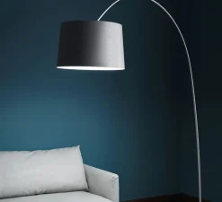Lampadaire*Foscarini Lampadaire, Twiggy, , dimmable, L60cm, H195cm - blanc