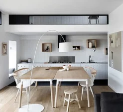 Lampadaire*Foscarini Lampadaire, Twiggy, , dimmable, L60cm, H195cm - blanc