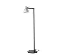 Lampadaire*Faro Lampadaire, Venice, , L16cm, H148cm - noir et blanc