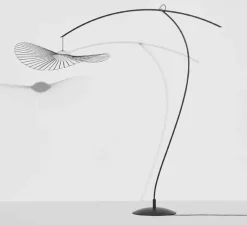 Lampadaire*Petite Friture Lampadaire, Vertigo nova, , LED, dim, 2700K, 1350 lm, Ø110cm, H230cm - noir et blanc