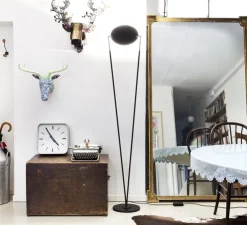 Lampadaire, Victory, LED, noir, H180cm - 3000K - 3000lm - LUMEN CENTER ITALIA