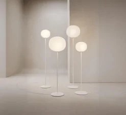 Lampadaire*Lodes Lampadaire, Volum Long 29, , Ø29cm, H152cm - blanc brillant