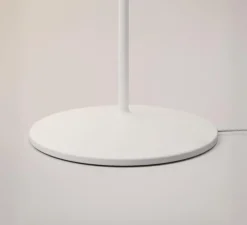 Lampadaire, Volum Short 42, blanc brillant, Ø42cm, H106cm - Lodes