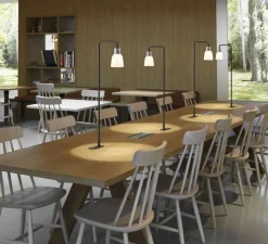 Lampe*Bover Lampe à fixer, Drip M/70, , LED, 2700K, 345 lm, L24,5cm, H70cm - Opale Polycarbonate