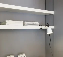 Lampe à pince, Studio, blanc, L9cm, P7cm - Faro