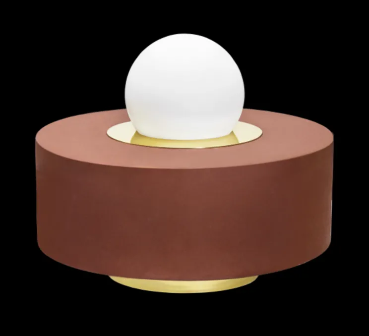 Lampe à poser, 1.03, Brique, LED, Ø34cm, H28cm - HAOS