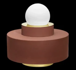 Lampe*Haos Lampe à poser, 1.04, , LED, Ø34cm, H34cm - Brique