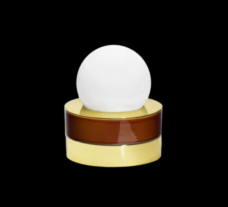 Lampe*Haos Lampe à poser, 1.01, , LED, Ø18cm, H21cm - Cognac