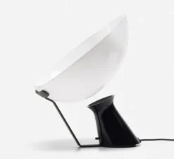 Lampe à poser, Aida, blanc, Ø41cm, H61cm - Karakter