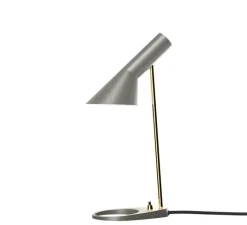 Lampe*Louis Poulsen Lampe à poser, AJ MIni, , L24,7cm, H43,3cm - gris, laiton