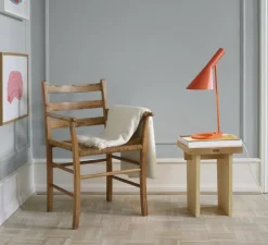 Lampe à poser, AJ, orange, L35cm, H56cm - Louis Poulsen