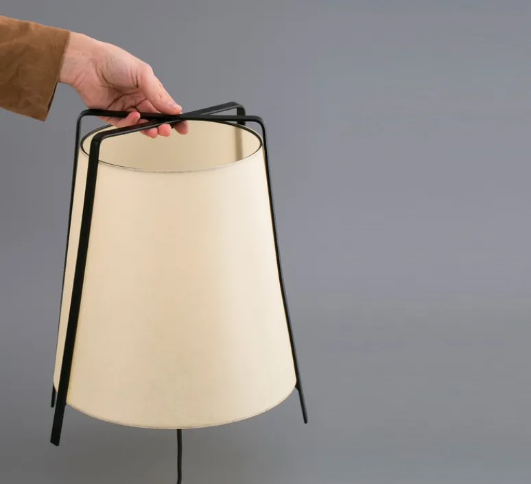 Lampe*Faro Lampe à poser, Akane, , H35cm - beige