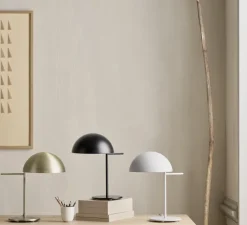 Lampe*Bolia Lampe à poser, ALUNA, , Ø27cm, H42,6cm - blanc