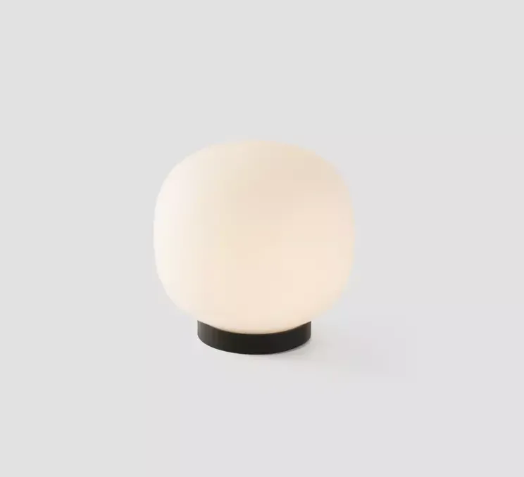 Lampe à poser, Amelia, noir, Ø21,5cm, H21,6cm - Faro