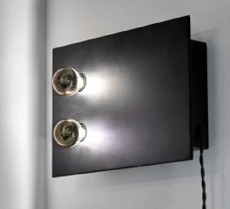 Lampe à poser, applique murale, KVG 01 02, noir, L30cm, P7cm - Serax
