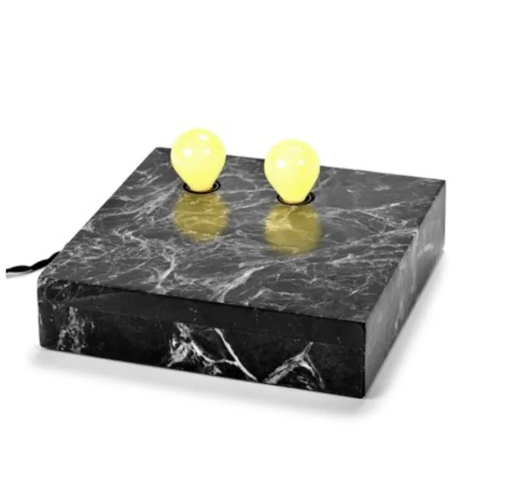 Lampe*Serax Lampe à poser, applique murale, KVG 02 03 , , Ø25cm, P6cm - marbre noir