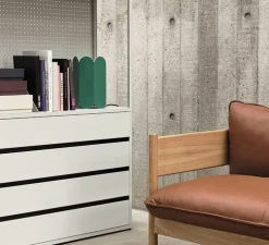 Lampe à poser, Arcs, vert de mer, Ø20cm, H30cm - Hay