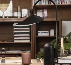 Lampe à poser, Arum, noir, L20,5cm, H50cm - Ferm living