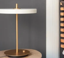 Lampe*Umage Lampe à poser, Asteria, , LED, 3000K, 600lm, Ø31cm, H41,5cm - perle blanc