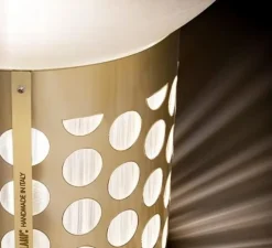 Lampe*Slamp Lampe à poser, Atmosfera M, , Ø30cm, H44,5cm - or