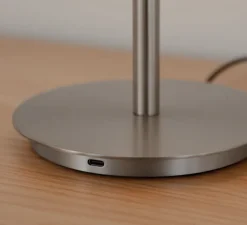 Lampe à poser, Audrey, acier, LED, dim, 2700K, 630 lm, Ø15cm, H36,7cm - Umage