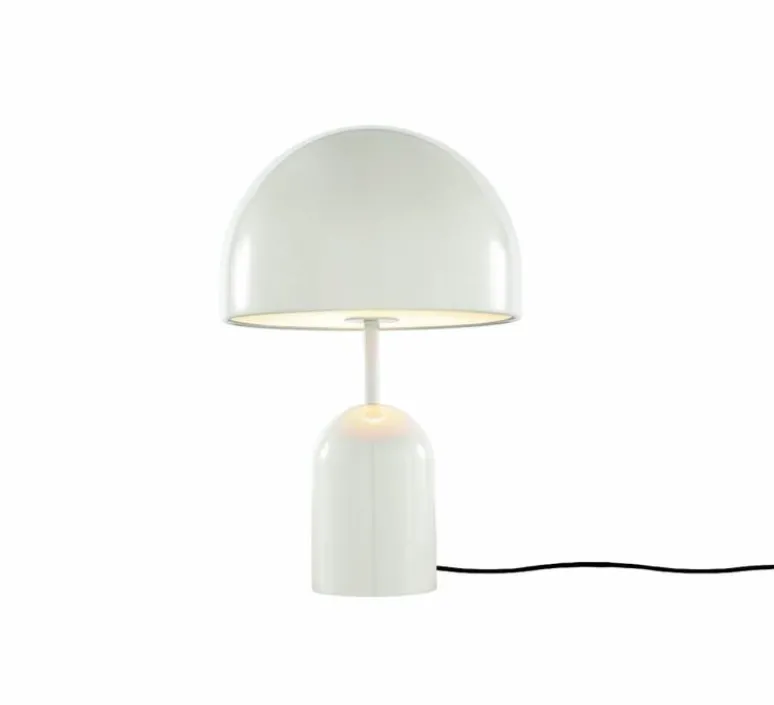 Lampe*Tom Dixon Lampe à poser, Bell, clair, LED, dim, 3000K, 800 lm, L11,5cm, H42,5cm - Gris