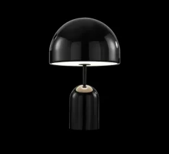 Lampe*Tom Dixon Lampe à poser, Bell, , LED, dim, 3000K, 800 lm, Ø28cm, H42,5cm - noir
